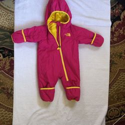 Snow Suit/North Face/Baby 3-6 Months