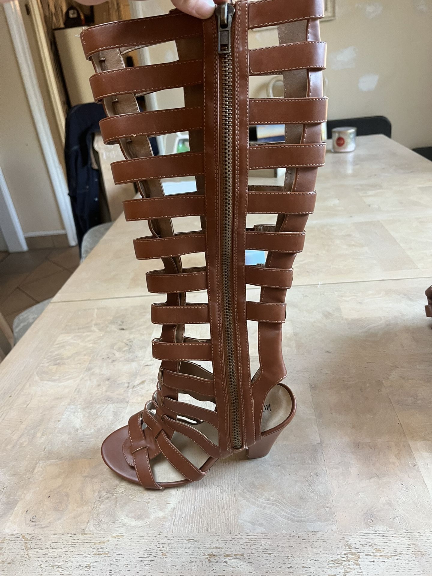 Gladiator Style Boots
