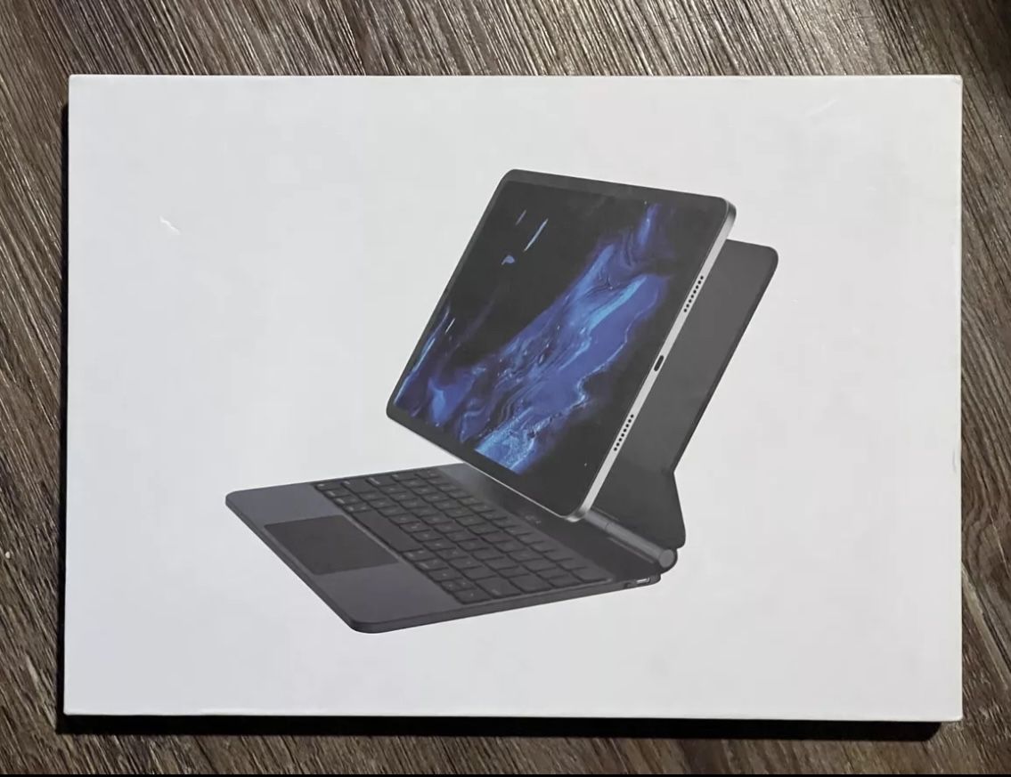 BOBOLEE Magic Keyboard Case w/ Magnetic Floating Keyboard iPad Pro 11 & Air 10.9