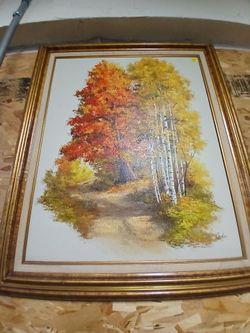 Vintage 1970s painting