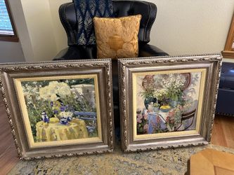 Frame painting from Joann