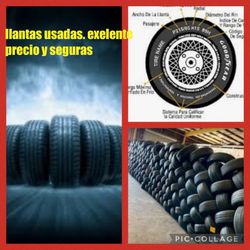 Llantas. Usadas En Los Angeles Y San Bernardino 