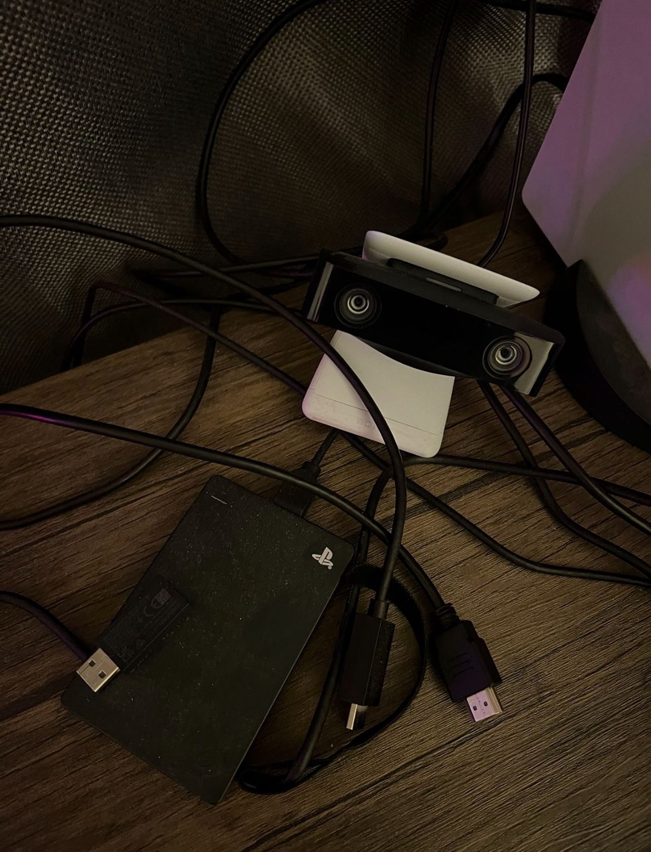 Official HD Camera For PS5 & Seagate 2TB Hard Drive
