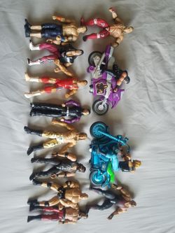 Wrestling  Figures Lot