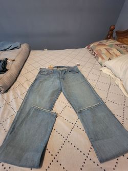 36x34 Varick fit Polo Ralph Lauren blue jeans.