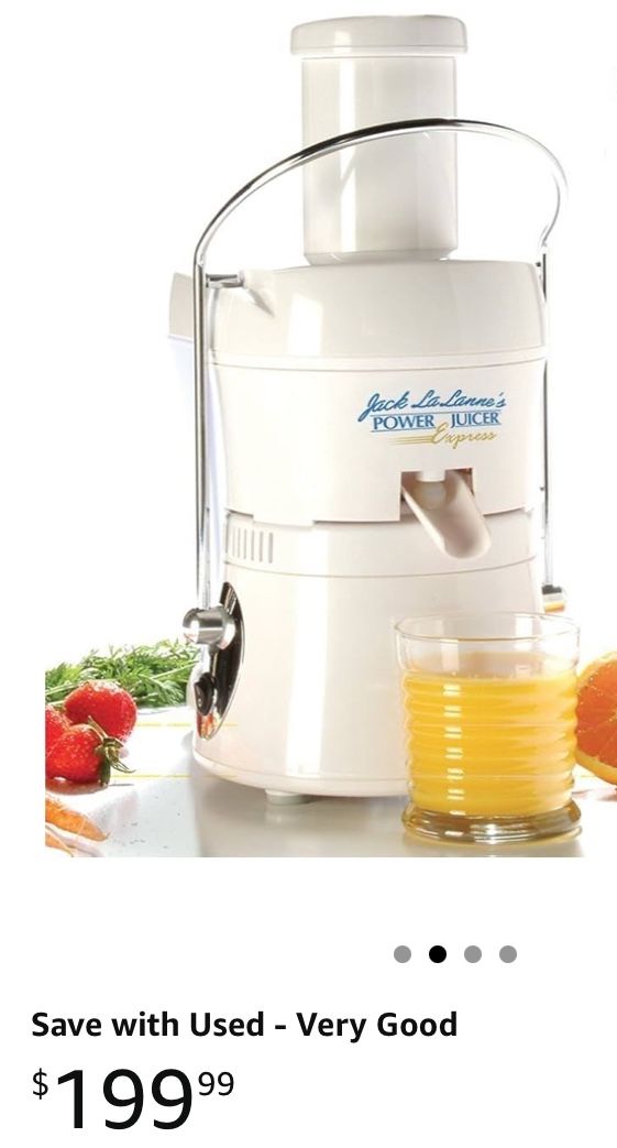 Jack LaLanne Juicer MT 1020-1 Like New with Juice Recipe Book