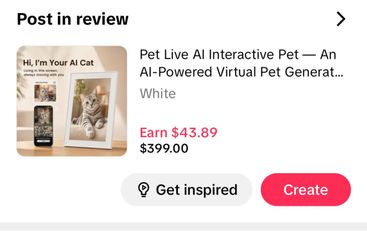 AI animated pet frame