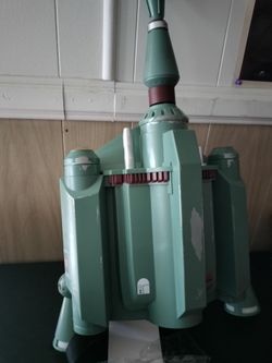 Boba fett electronic jetpack!