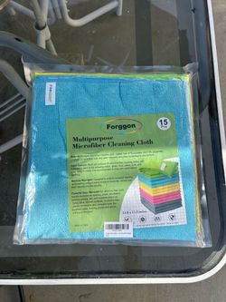 Forggon Multipurpose Microfiber Cleaning Cloths
