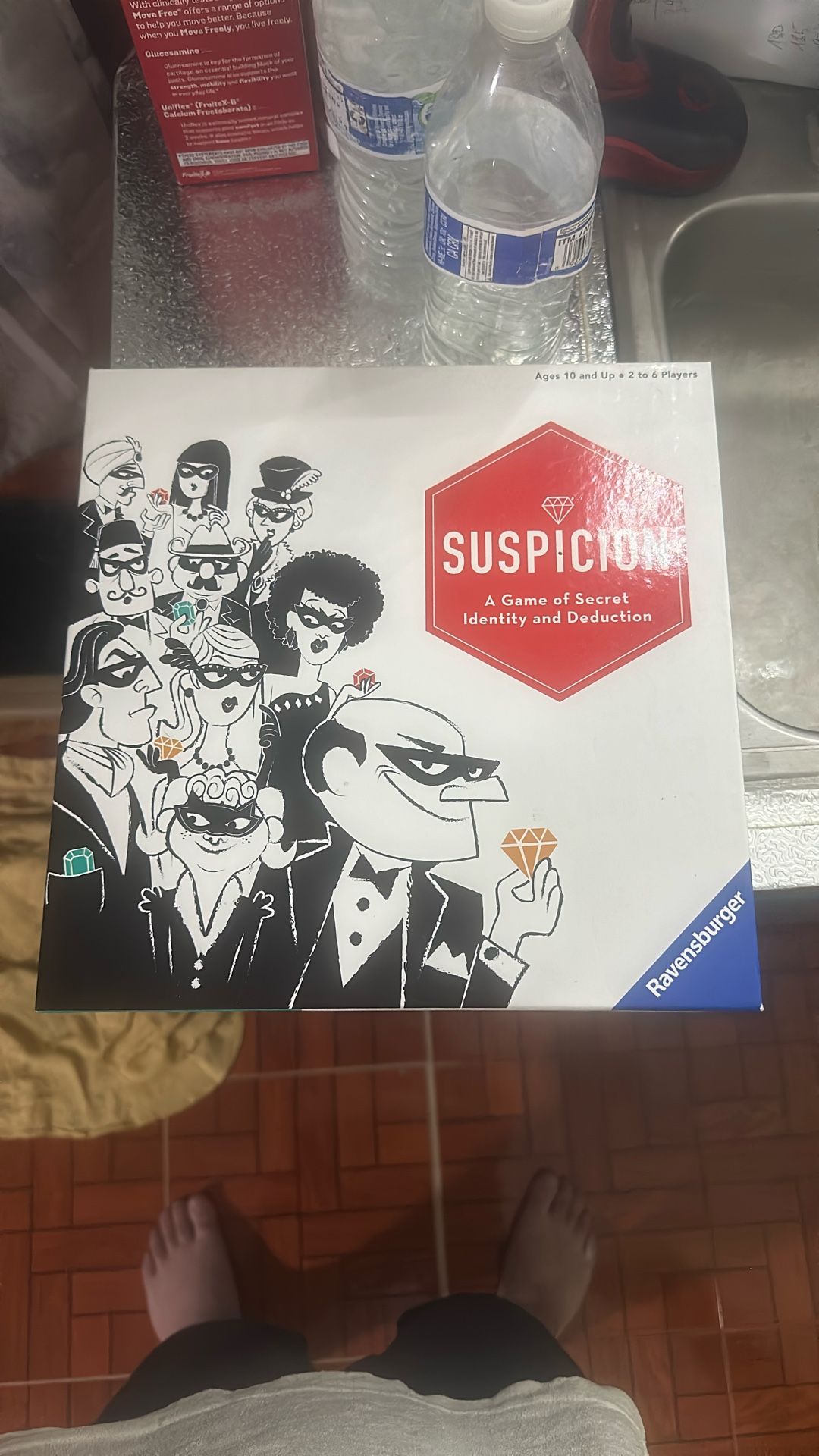 Suspicion Board Game (by Ravensburger) - Brand New And Unopened