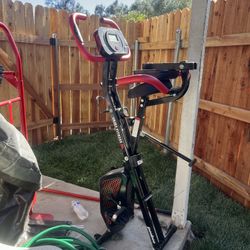 Compact Foldable Stationary Bike  