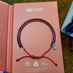 4 Ocean Beaded Bracelet,  Unisex. Brand New. 