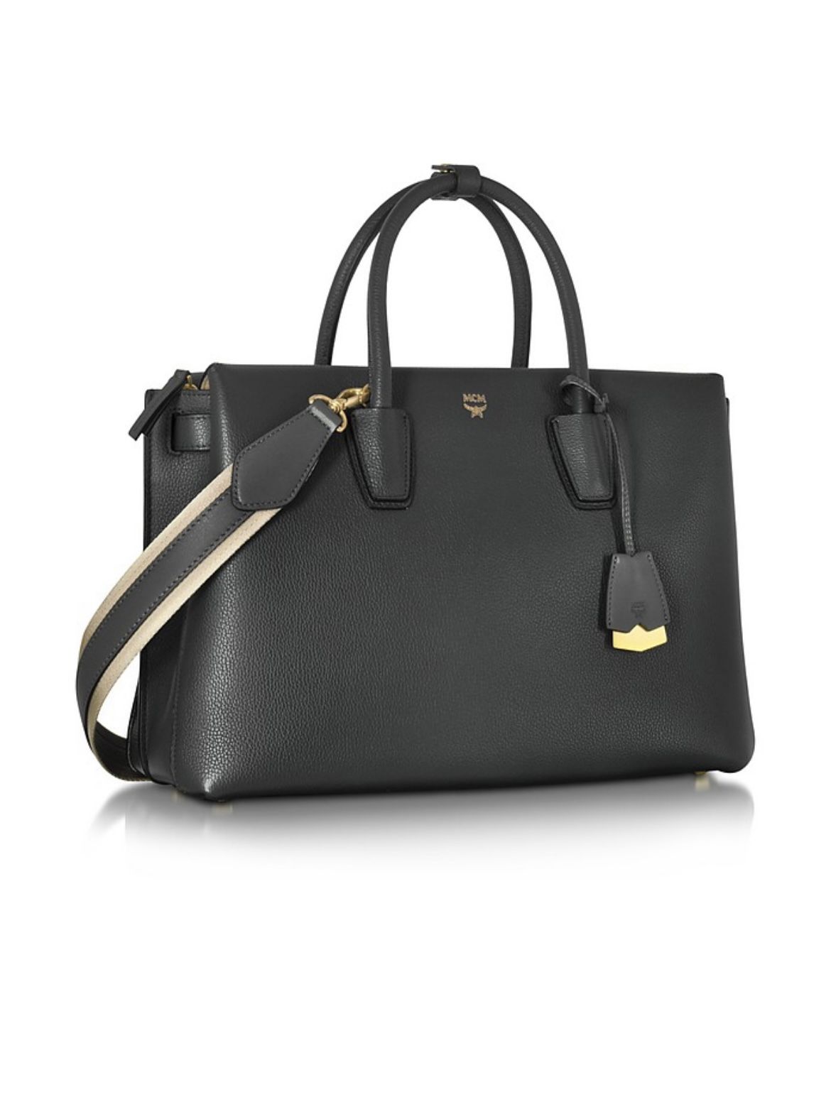 Milla Medium Leather Tote crafted in soft pebbled Park Avenue leather, has a sophisticated polished look that will take you from work lunch to after o