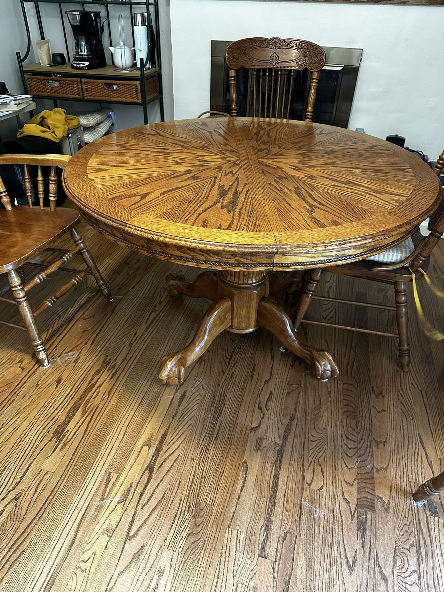 Extended Table W/ 6 Chairs