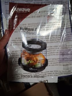 Nuwave pro plus infrared oven
