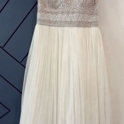 Ivory Dress-  Wedding Size 8