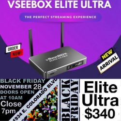 Vsee Elite Ultra Black Friday Sale V See Box 