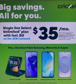 Unlimited Phone Service $35/mo