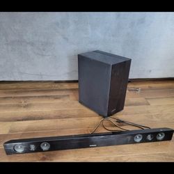 Samsung Plasma TV + Samsung Sound System (Soundbar & Subwoofer)