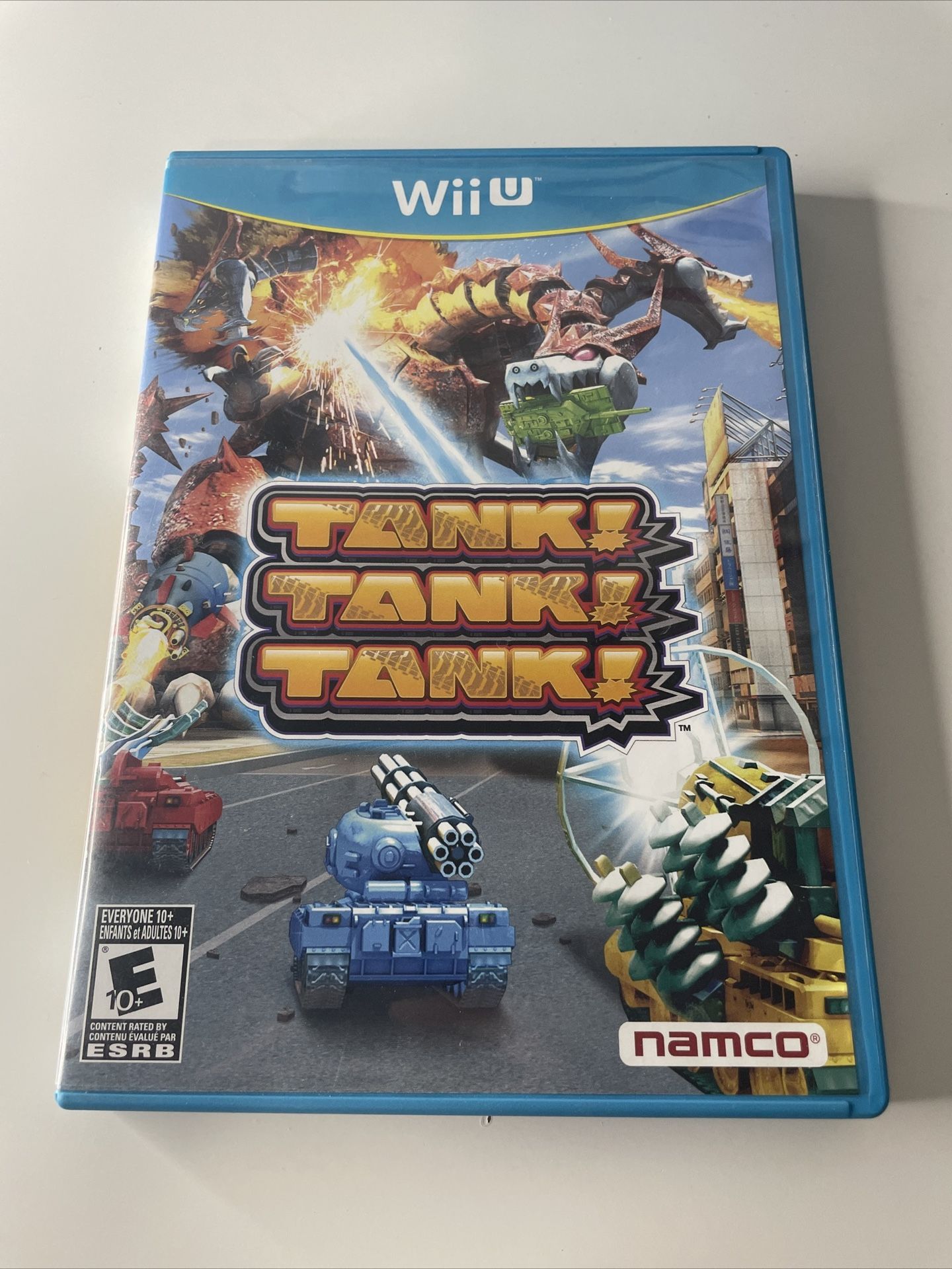 Tank Tank Tank (Nintendo Wii U, 2012) CIB Complete In Box Manual