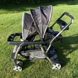 Graco Infant And Toddler Double Stroller 