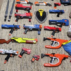 Rival Nerf Gun Collection-prices Range