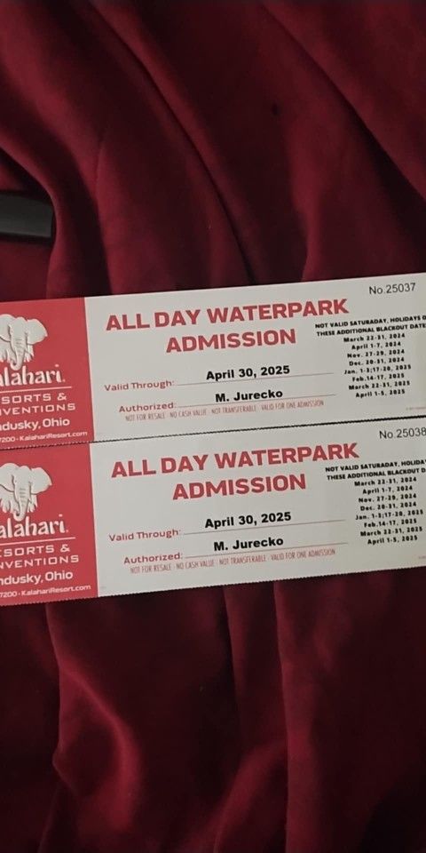 Kalahari Tickets