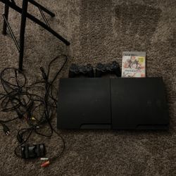 PS3 With Cords 