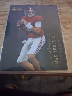 Mac Jones Wild Card Matte Football Card