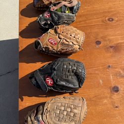 Adult Softball Gloves. Top Quality. 