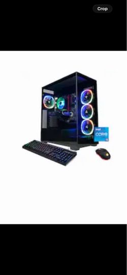 CyberPowerPC Gamer Xtreme Gaming Desktop with monitor