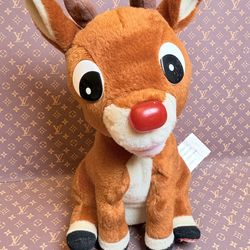rudolph the red nosed reindeer plush