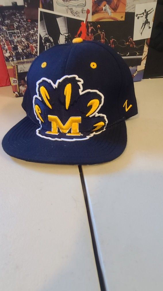 Michigan Wolverines Hat Cap Snapback ZEPHYR RARE Men's