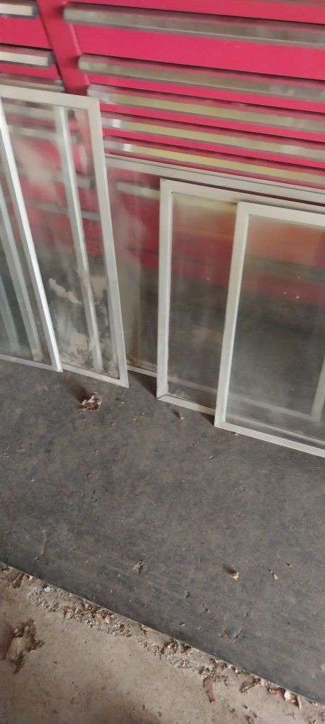 Aluminum Frame Windows Can Cut TO Size Removable Frames Are Pushed On!