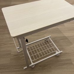 C Table End Table Adjustable Height