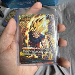 Dragonall Son Goku - FS12-01 (Gold) - Starter Deck EX: The Beat of Ki (FS12)