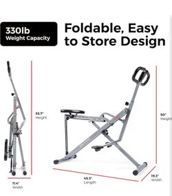 Sunny Health Row N Ride Glute/ Leg Trainer