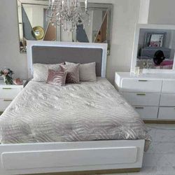 New 4pc Bedroom Set In Box Buy Now Pay Later $39 Down No Credit Needed