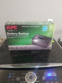 APC Battery Backup Model BN600G