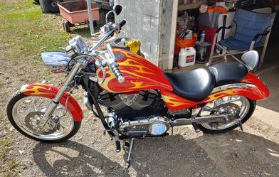 Wanted victory motorcycle