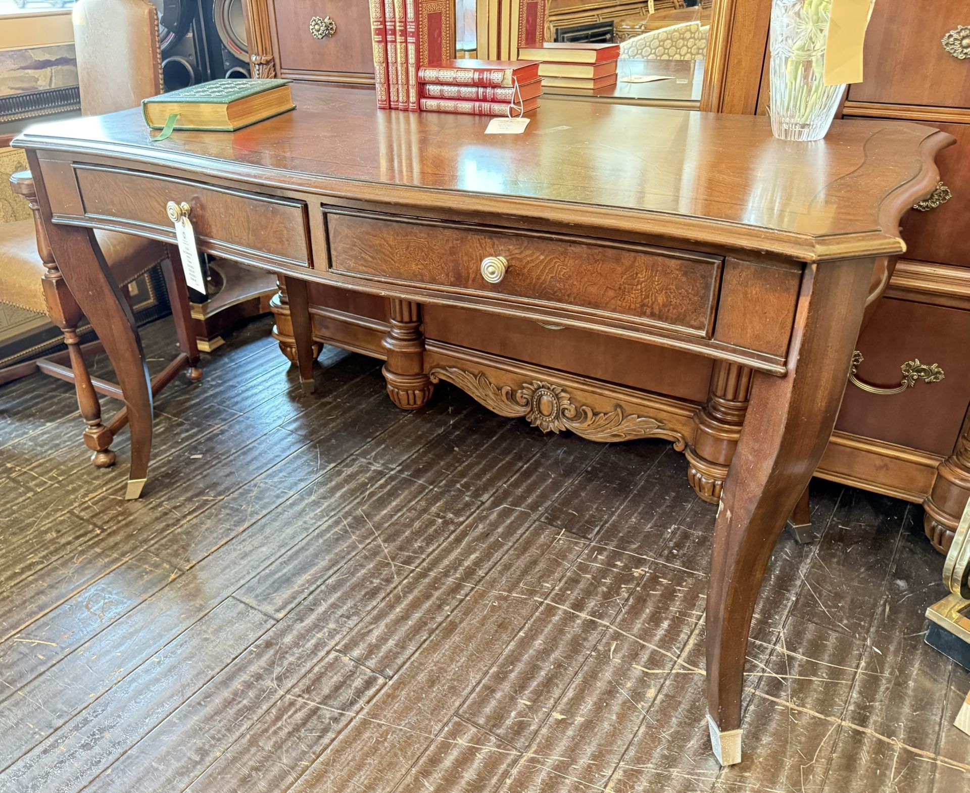 Liz Claiborne Home Wooden Desk w/ 2 Drawers - 50% OFF OFFER!!!
