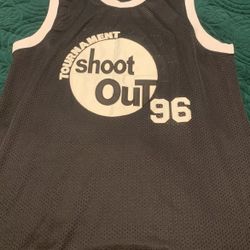 Above The Rim Jersey #96 Birdie  Black Tupac 2Pac XXL