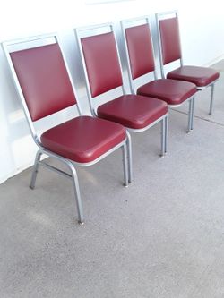 4 Classroom Chairs 