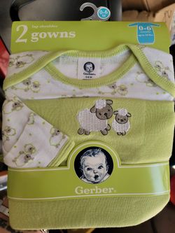Baby Gowns 0-6m