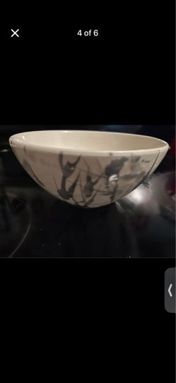 Urban outfitters ceramic salad bowl