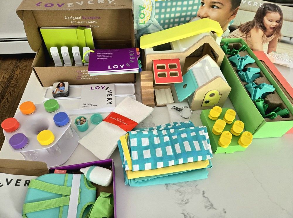 New/Never Used Lovevery Toys and Potty Learning Course Pack