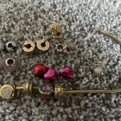 Gold Pandora Bracelet 