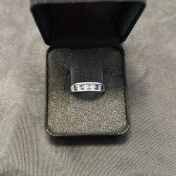 14k white gold  ring