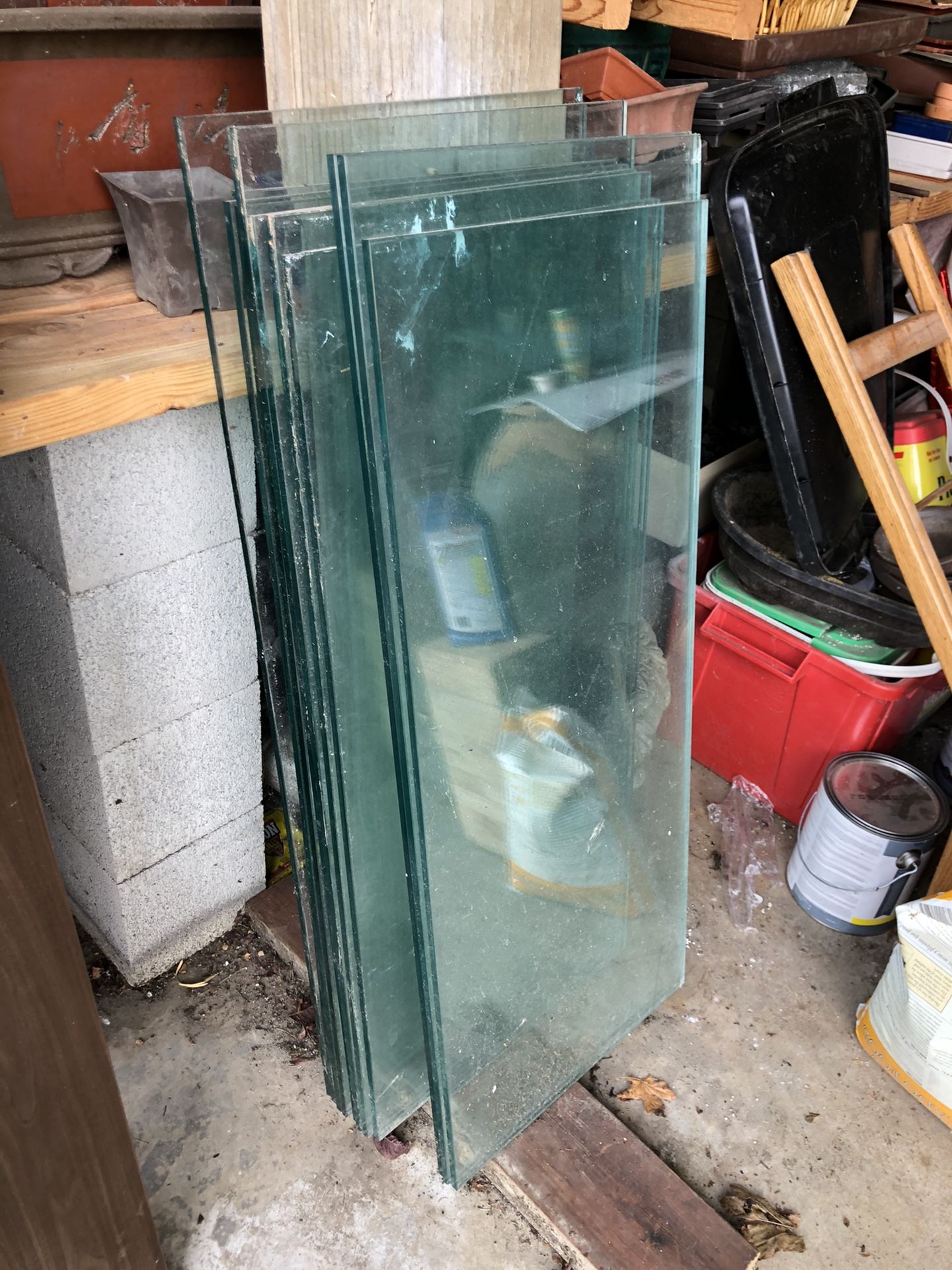 Glass shelf $40 all