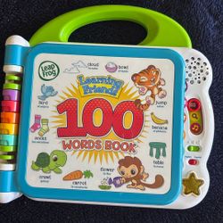 Learning Friends 100 Words Book 